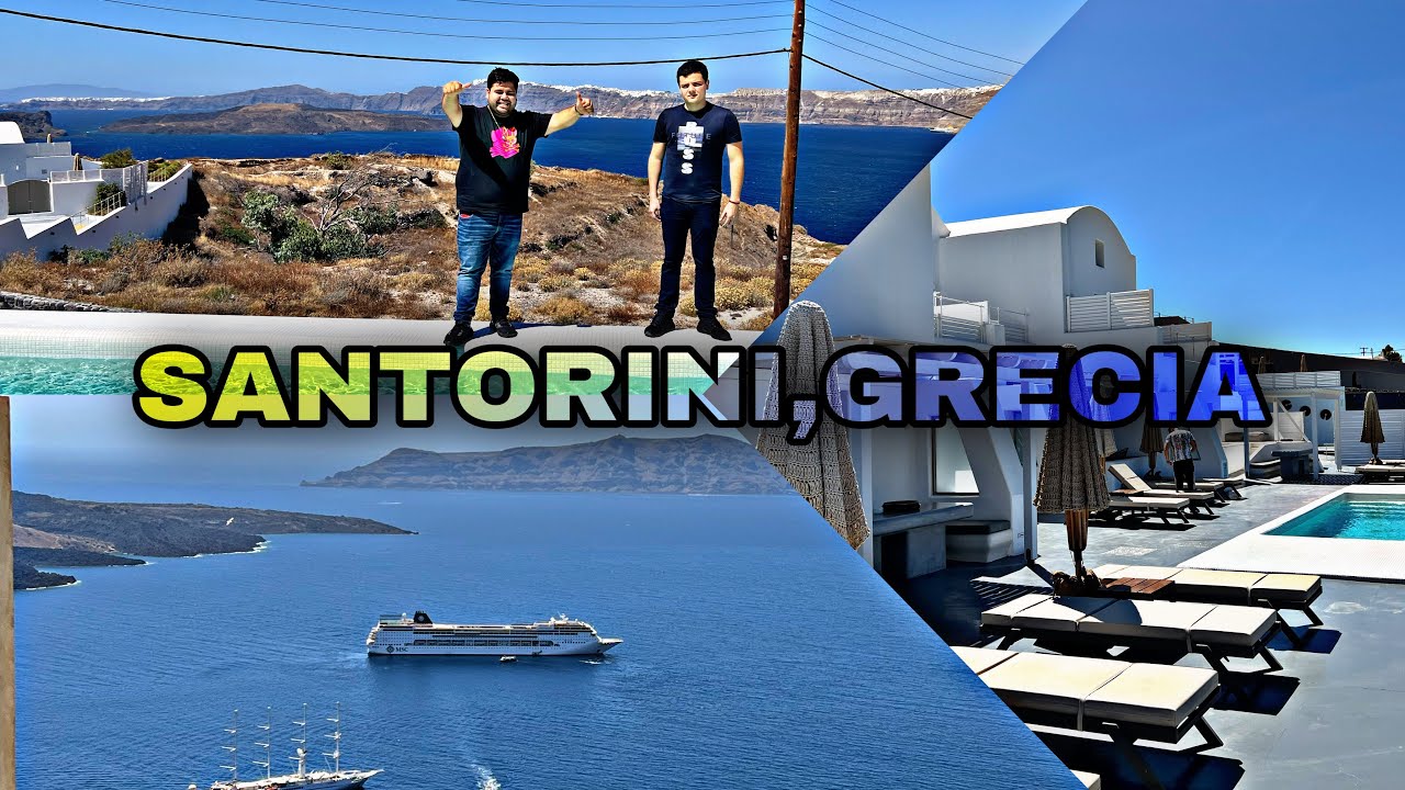 LLEGAMOS A SANTORINI, GRECIA Y ESTO NOS PASÓ CON EL HOTEL |ELKC|