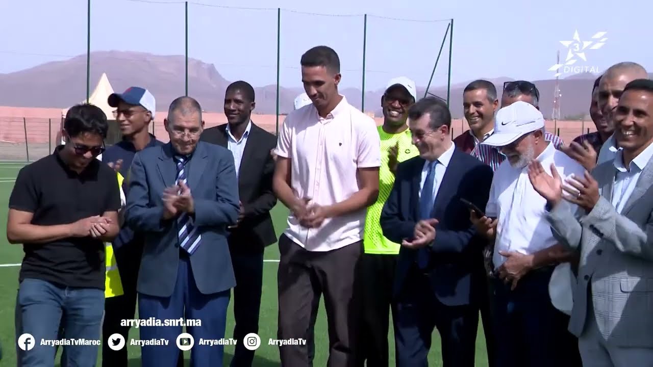 روبورتاج | طاطا | إفتتاح الملعب البلدي ل أقا من طرف الجامعة الملكية المغربية لكرة القدم