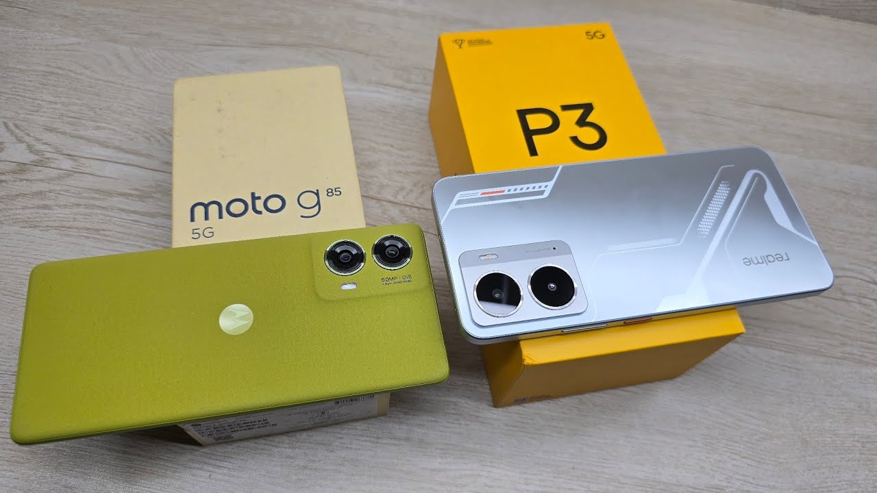 Realme P3 5G vs Moto G85 5G - Which Should You Buy ?