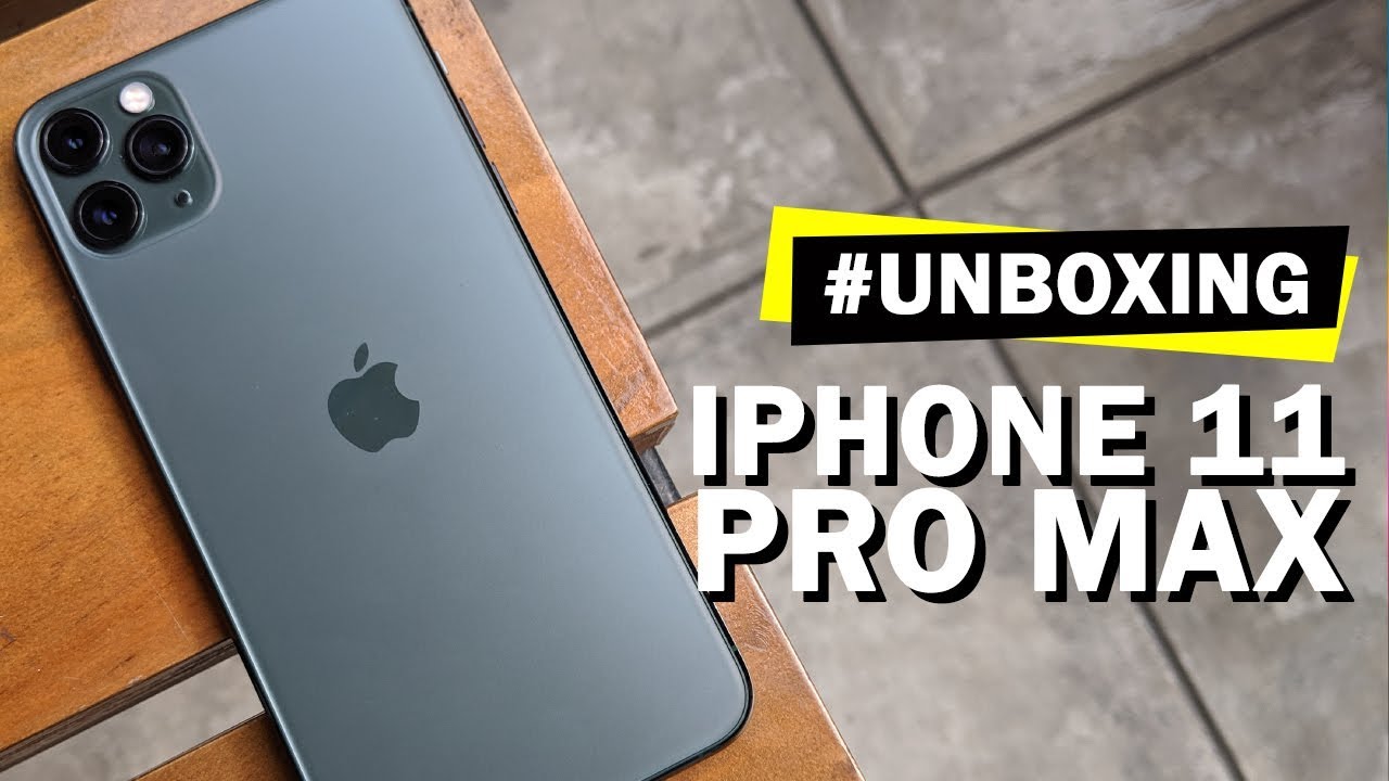 Descubre todo lo que viene con el iPhone 11 Pro Max | Unboxing por Niusgeek