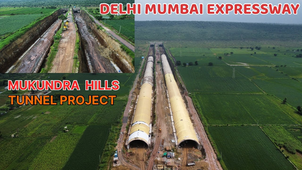 Delhi Mumbai Expressway Tunnel DARA TUNNEL | MUKUNDRA HILLS TUNNEL | AUGUST2024 UPDATE | #HEETKHABAR