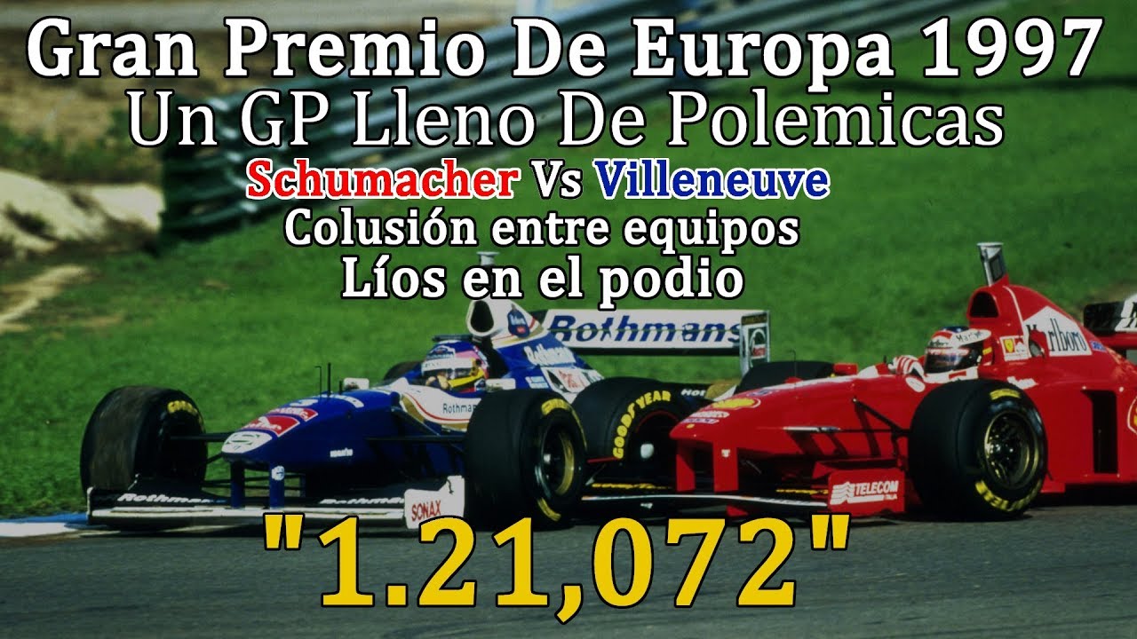Un GP Lleno de Polémicas | GP De Europa (Jerez) 1997 | #HistoriasF1