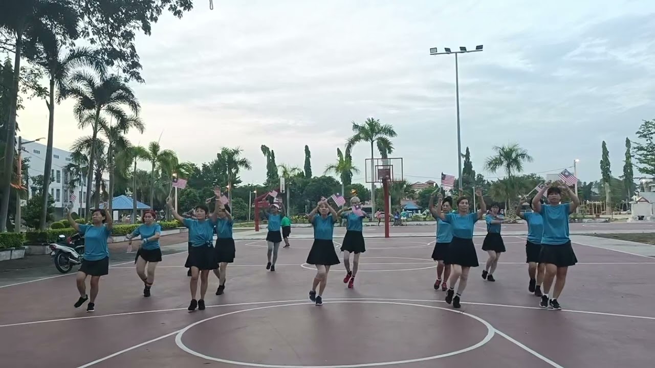 Jalur Gemilang *Demo by SBK Fitness Line Dance Group
