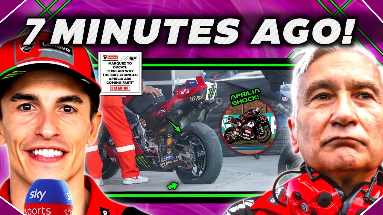 Marquez DROPS BIG BOMBSHELL as Ducati Boss ADMITS Aprilia SHOCK Threat After Thailand GP Disaster!