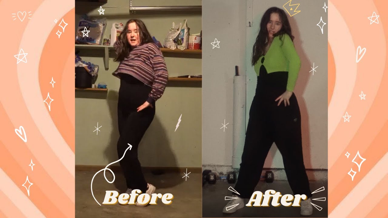 DANCE PROGRESS 2020-2022 | Using EDKPOP, losing weight + gaining confidence in my dancing