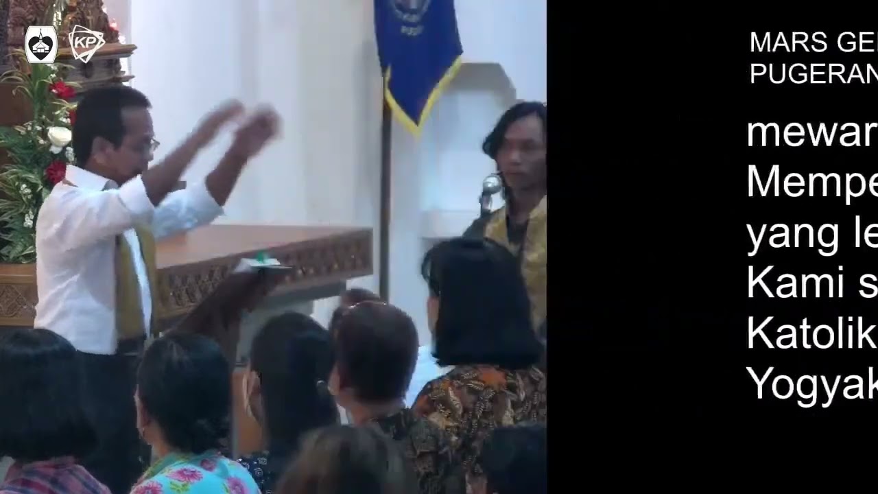 Jay-Lagu Mars Gereja Katolik Pugeran By Andrianus Male Choir (AMC) Kumendaman