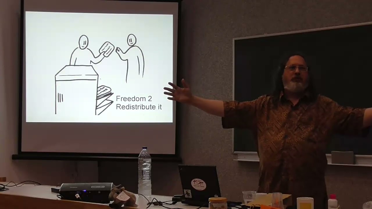 What is Free Software? Richard Stallman (Chania, Greece, 2015)