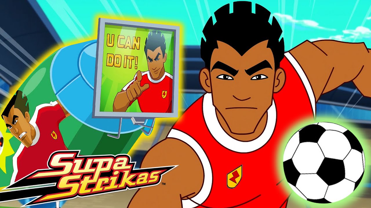 S6 E7 - Broken Record | SupaStrikas Soccer kids cartoons | Super Cool Football Animation | Anime