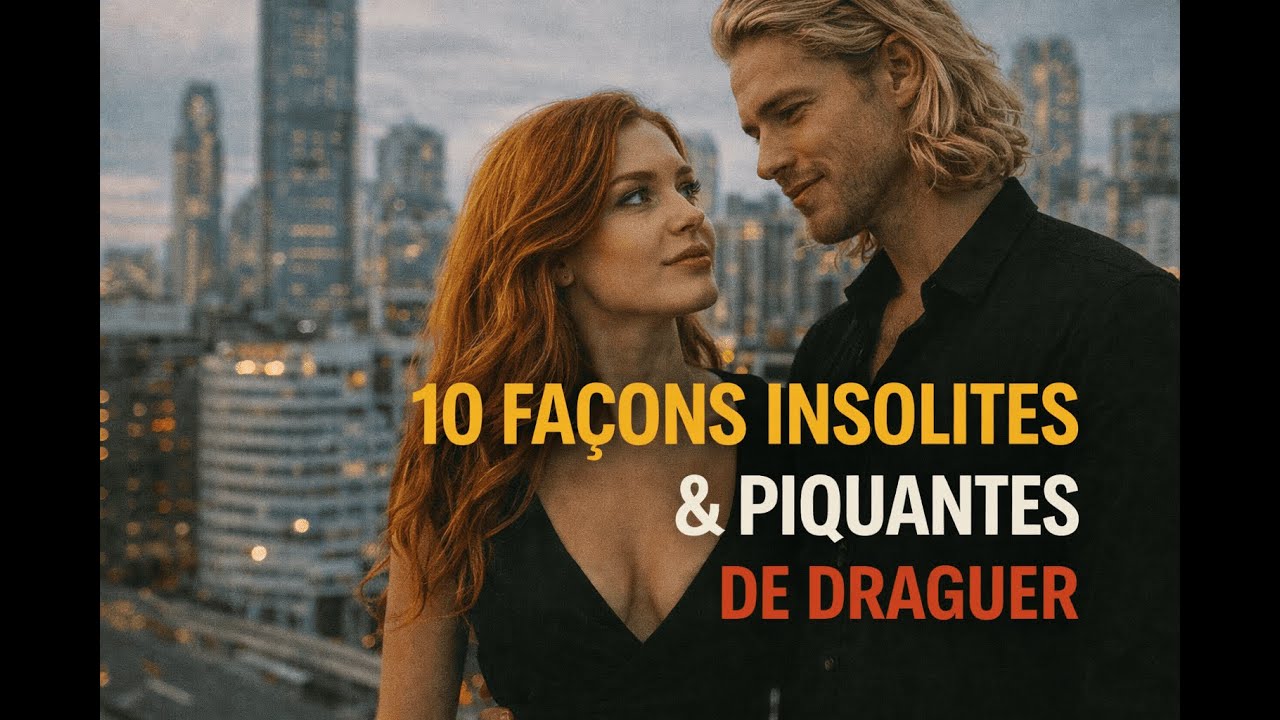 10 façons délicieusement insolites de draguer sans jamais dépasser la limite