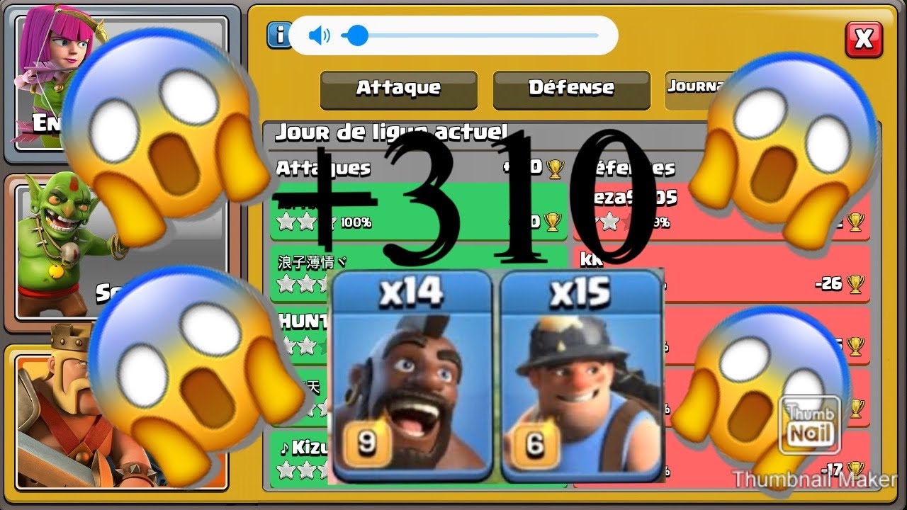 4aklisme Members in Legend League Strategy&rsquo;s Miners/hogs Attacks Clash Of Clans 2020