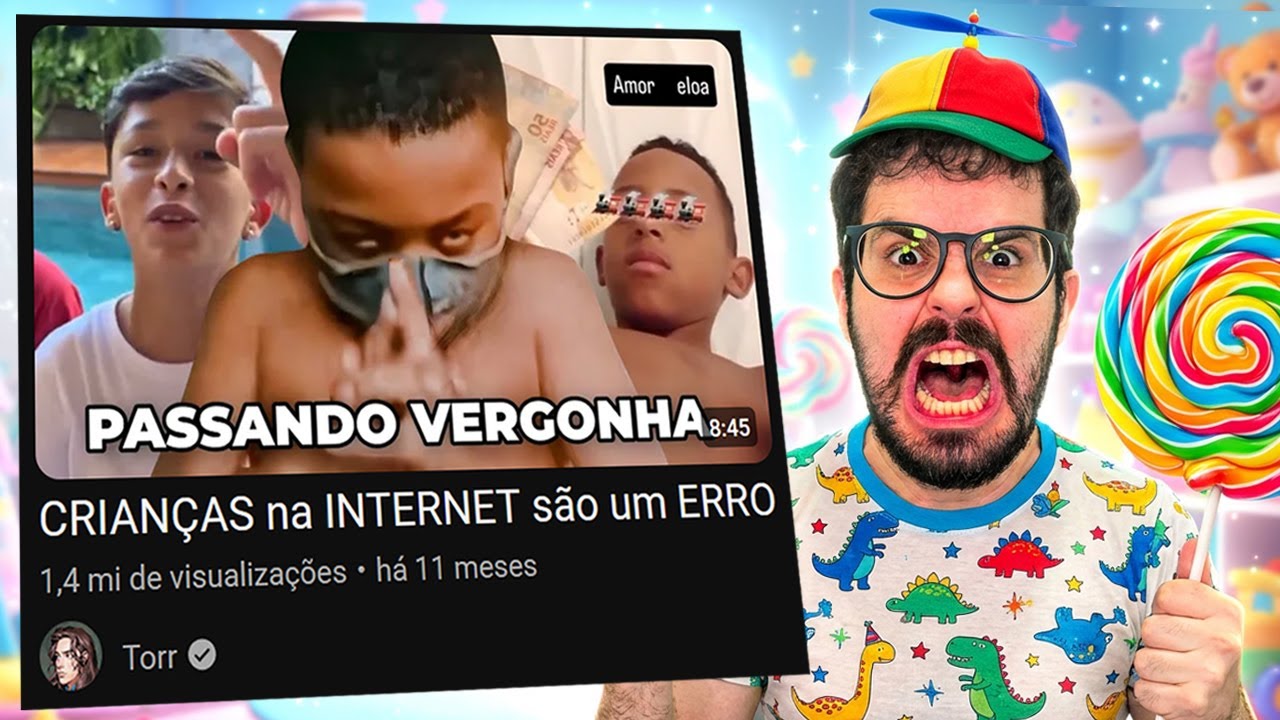 Crianças na INTERNET são um ERRO! (Pai Troll)