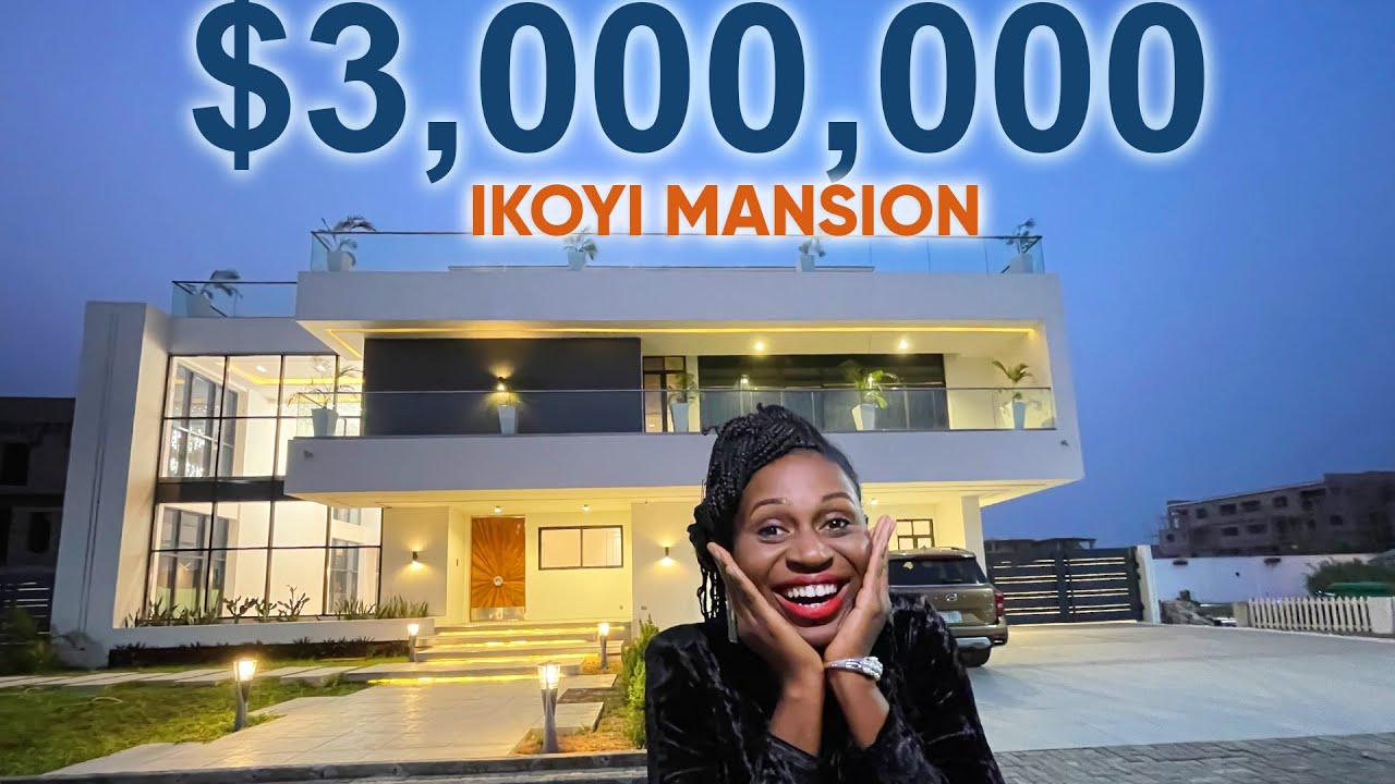 Inside $3 Million 6 Bedroom Mansion in Ikoyi, Lagos Nigeria