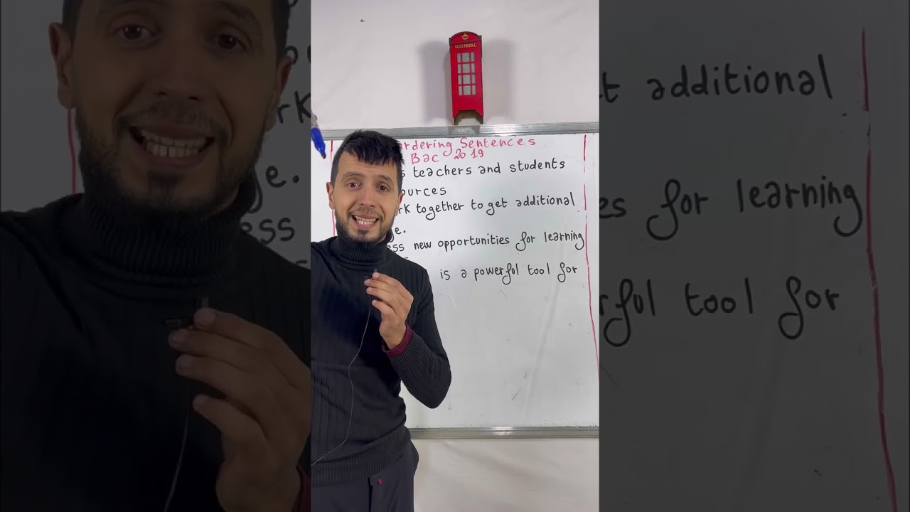 بكالوريا 2019: ترتيب الجمل