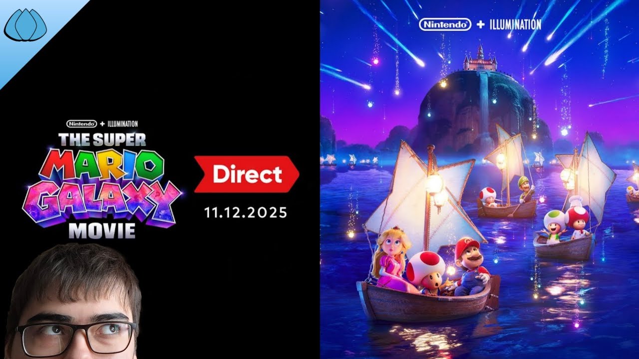 Reacting to The Super Mario Galaxy Movie Direct (12.11.2025)