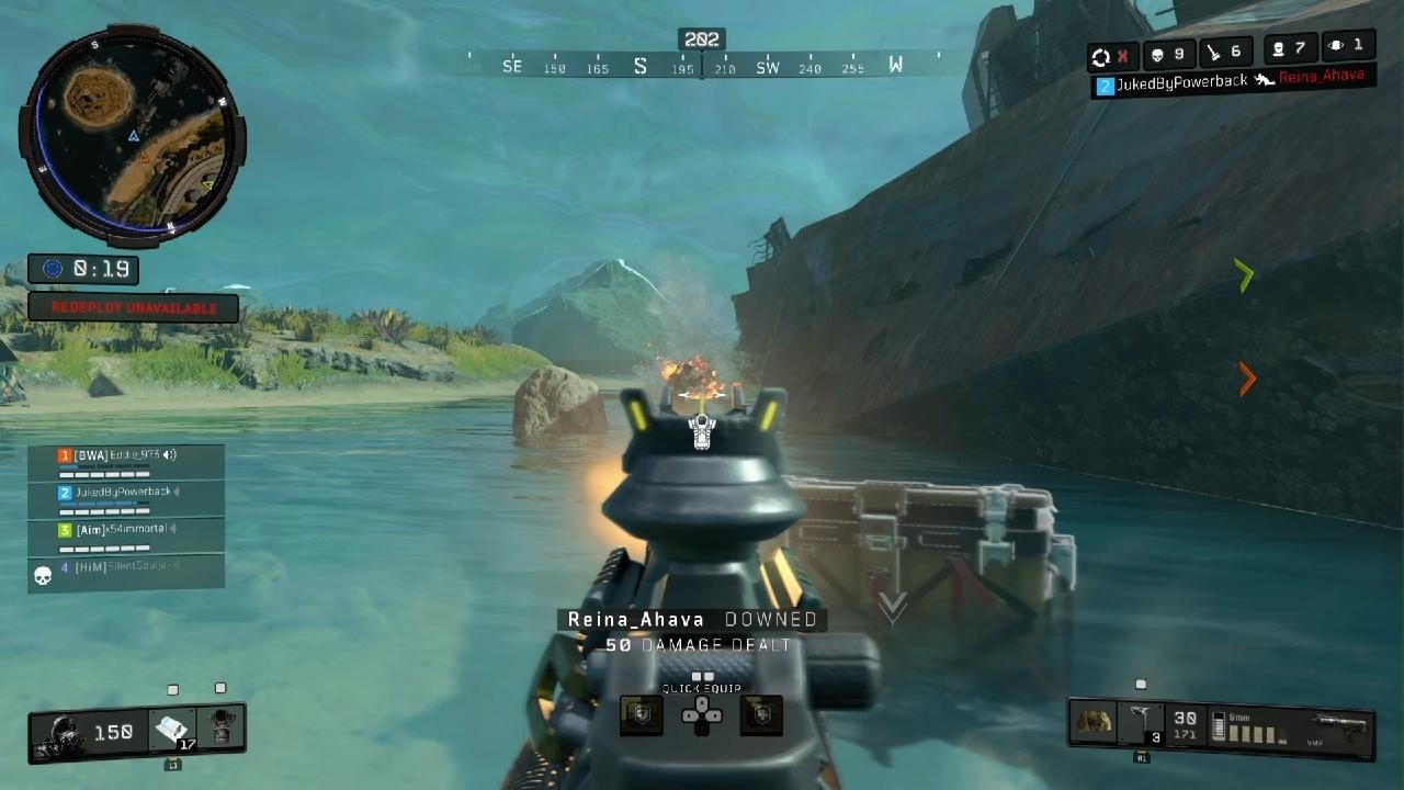 Победа в Shipwreck | BO4 Blackout Alcatraz