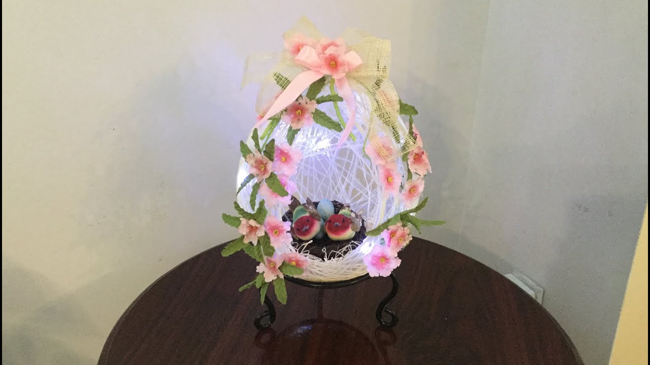Hecho Con Un Globo Huevo De Pascua!