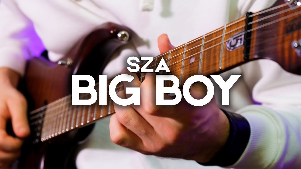 SZA - Big Boy | Electric Guitar Cover by Victor Granetsky