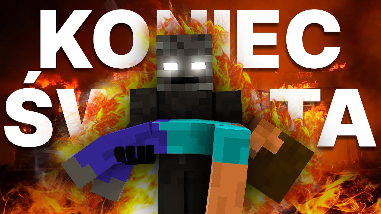 100 GRACZY symuluje KONIEC ŚWIATA w MINECRAFT!