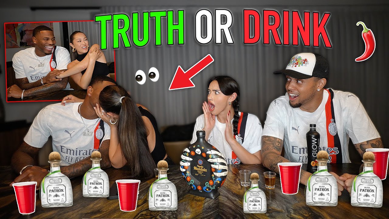 TRUTH OR DRINK WITH ZAY & SAVANNAH FROM THE PERFECT MATCH!! (EXTRA SPICY EDITION 🌶🔥👀)
