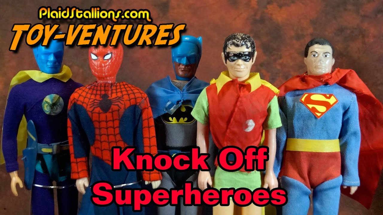 Toy-Ventures: Knock Off Superheroes