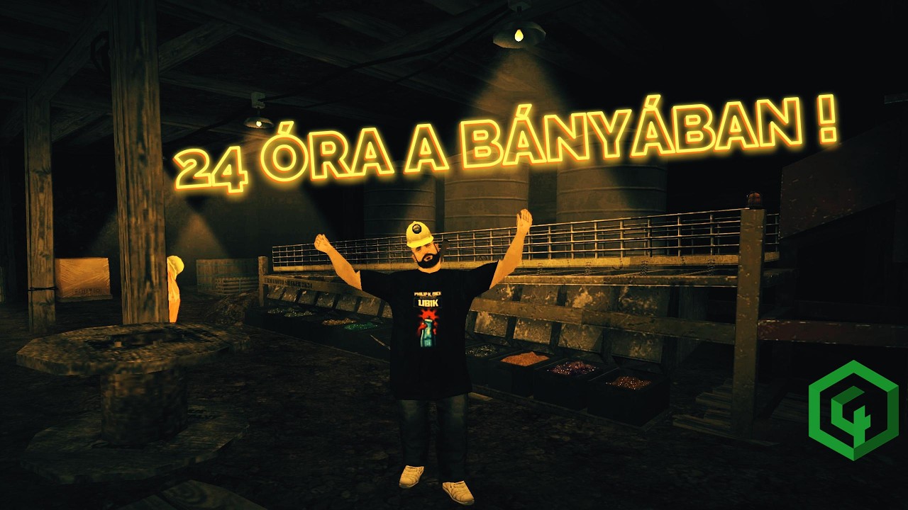 24 ÓRA A BÁNYÁBAN ! 😁⛏️ | See Mta V4 #31