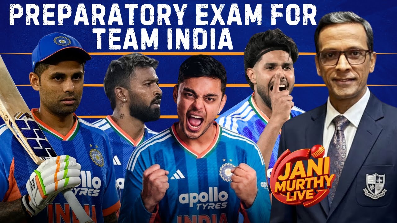 Preparatory Exam for Team India | India vs New Zealand 1st T20I Match Preview | Live with Jani🔴