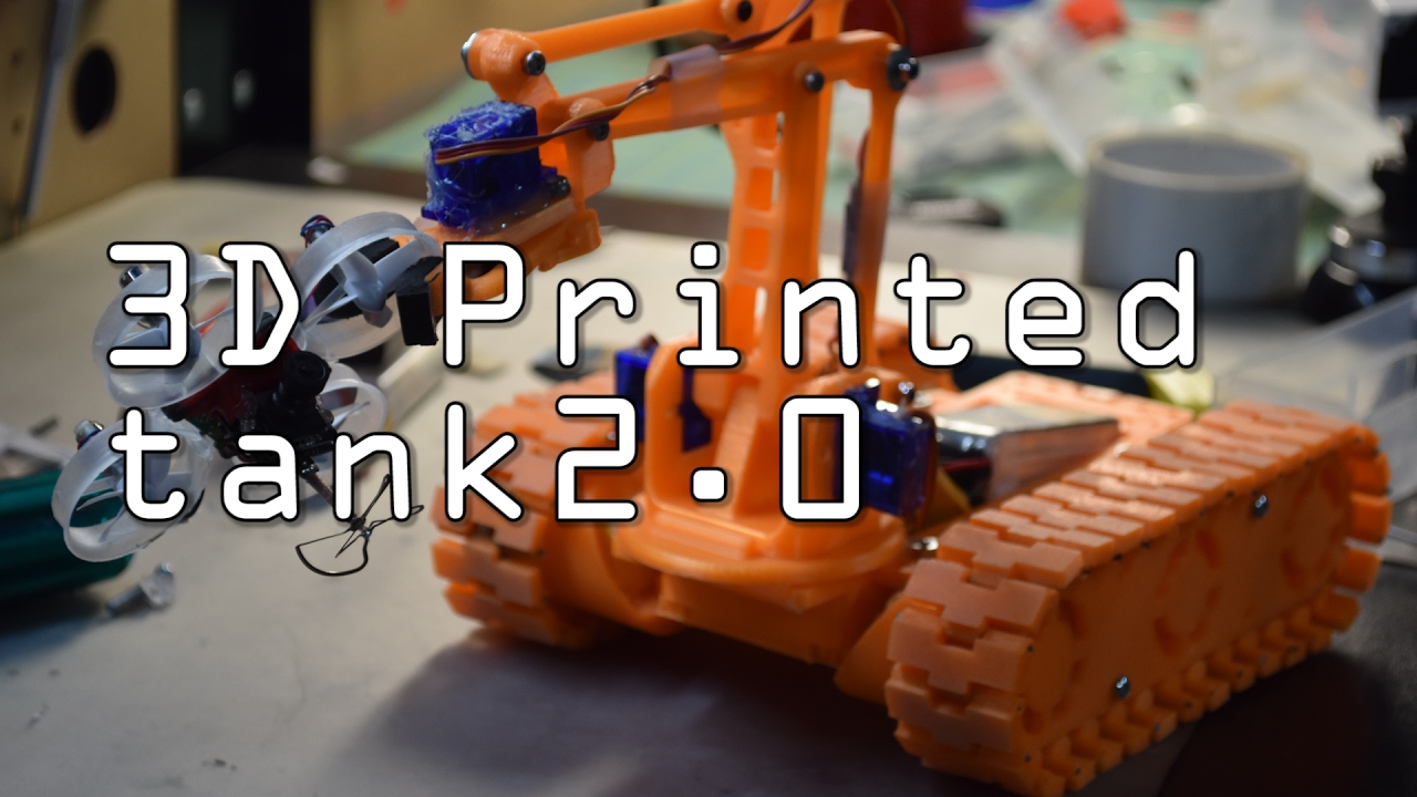 DIY | My 3d Printed tank 2.0