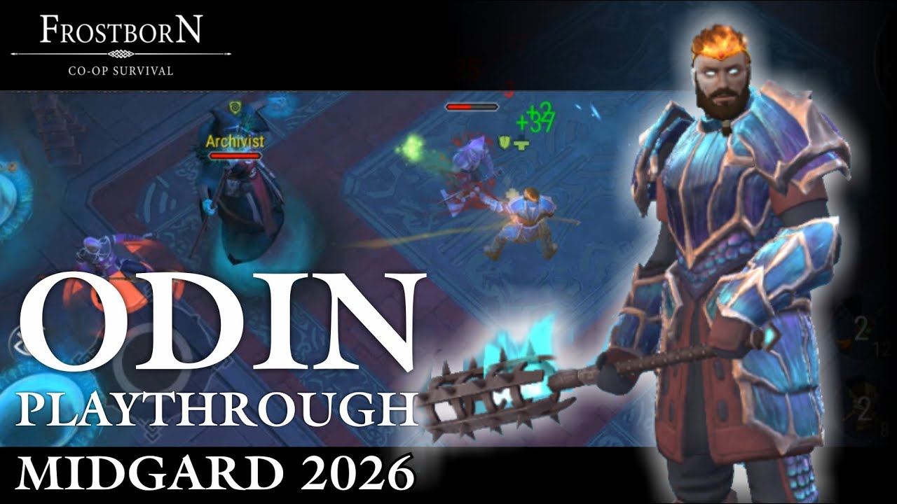 Odin Solo Playthrough 2026 Midgard - Frostborn