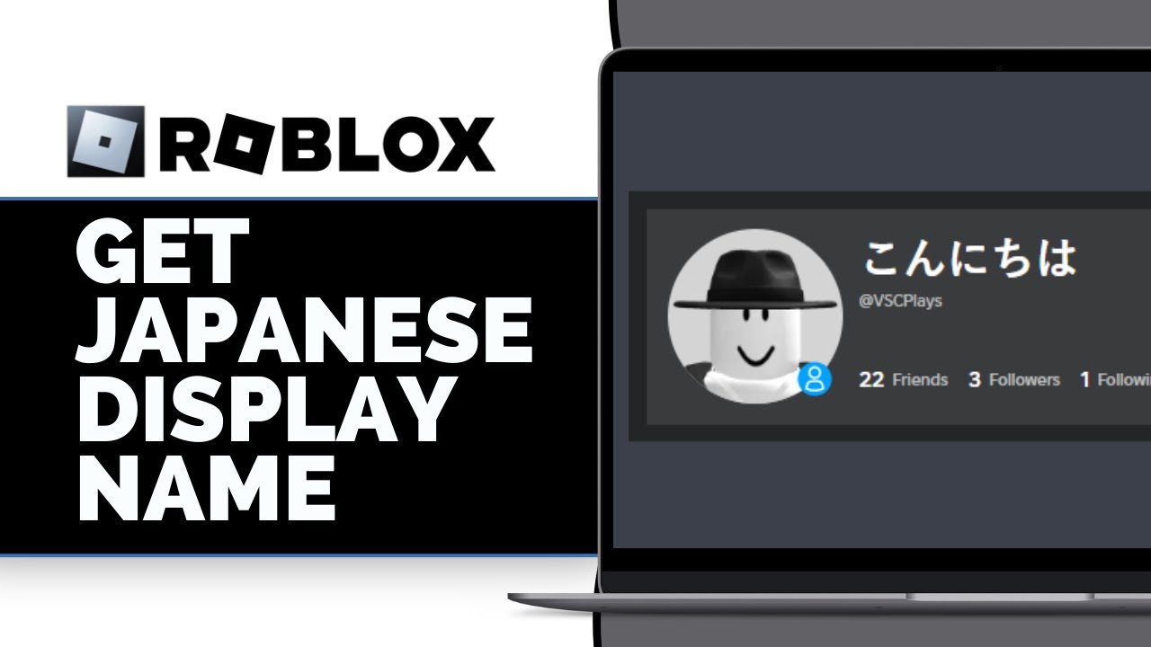 How To Get Japanese Display Name On Roblox (2025)