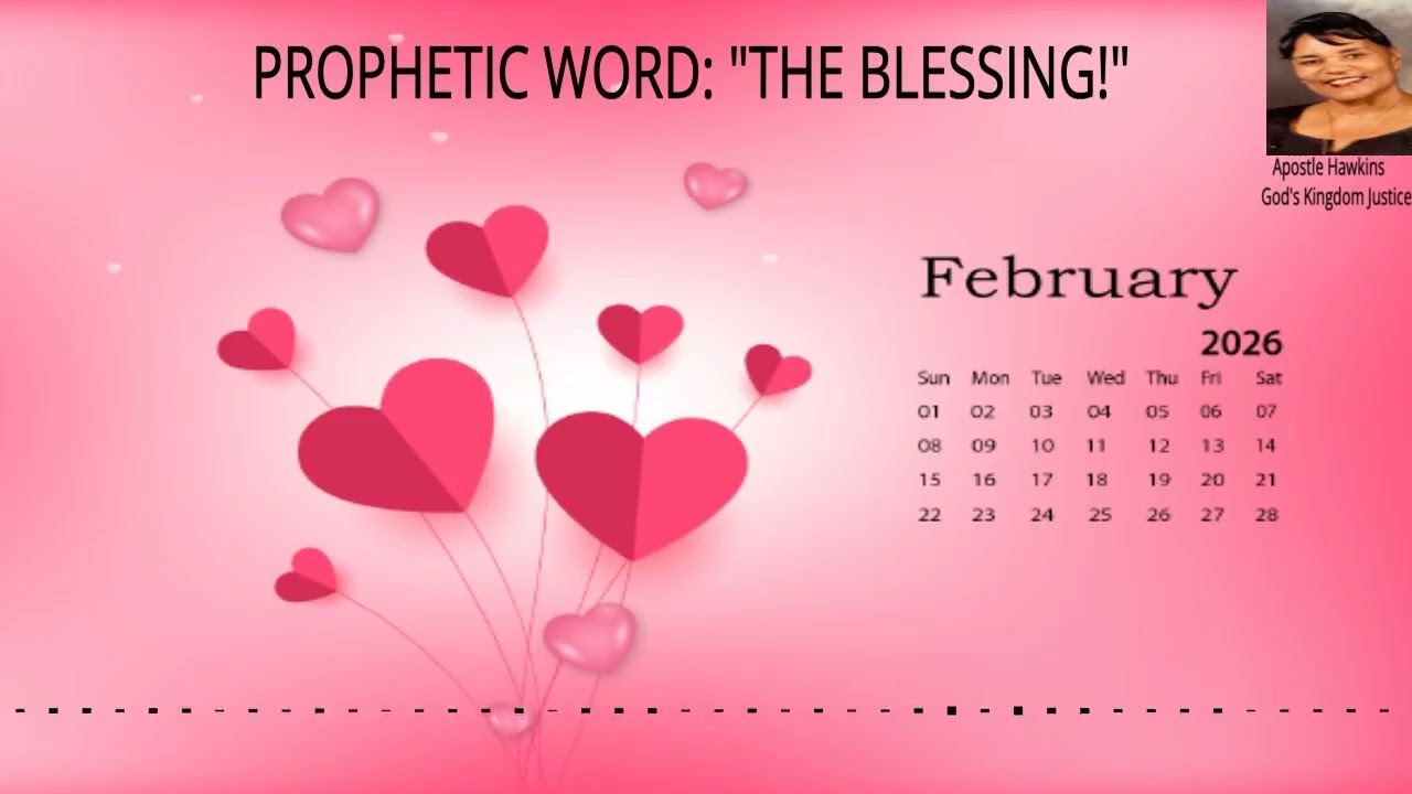 PROPHETIC WORD: 