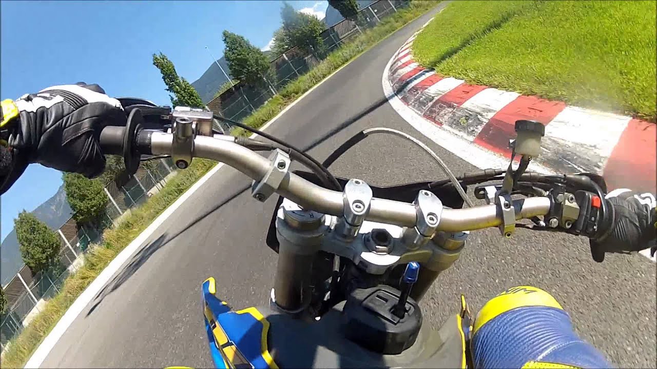 Supermoto Safety Park Bozen SMGS Husaberg vs, Husqvarna