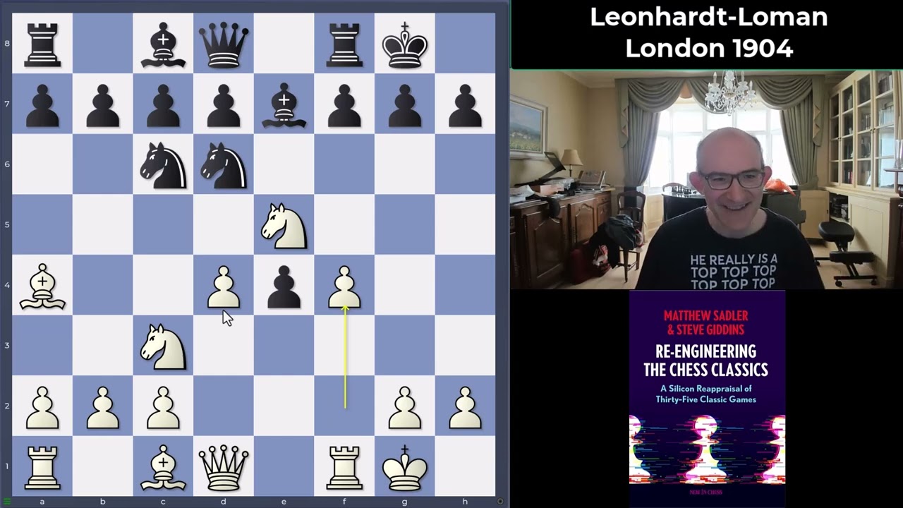 Re-Engineering the Chess Classics: the crazy Leonhardt! Leonhardt-Loman London 1904 1-0