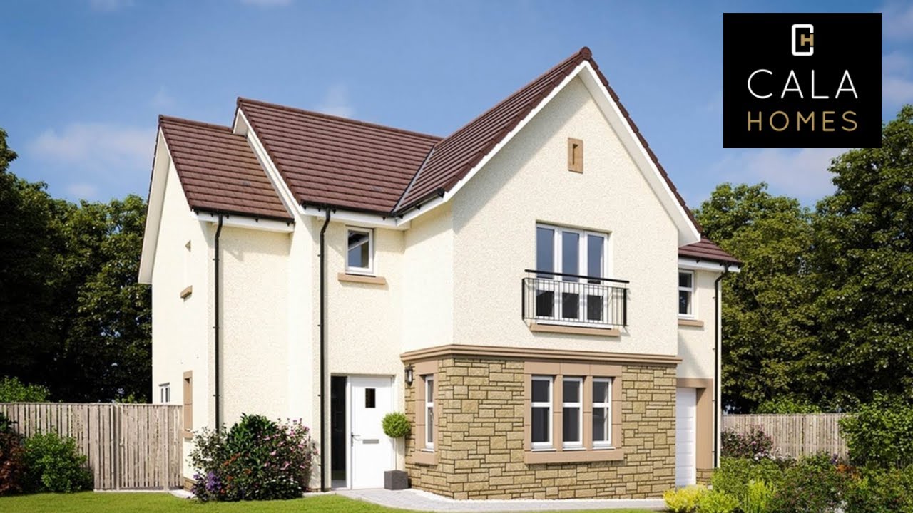 Touring a BEAUTIFUL😍 4 Bed Detached UK House Tour The Cleland by Cala Homes