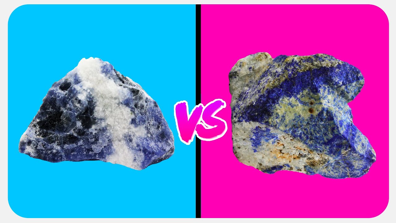 Sodalita vs Lapislazuli 💎- Minerales Parecidos #1 [Metodo No Destructivo ✔️]
