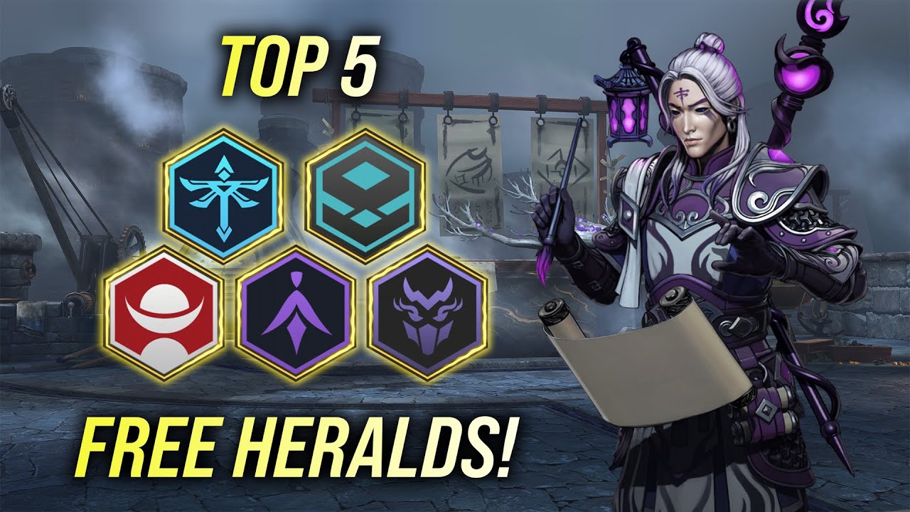 Top 5 FREE Heralds sets to beat Calligrapher! (Hard) 🔥 Shadow Fight 3