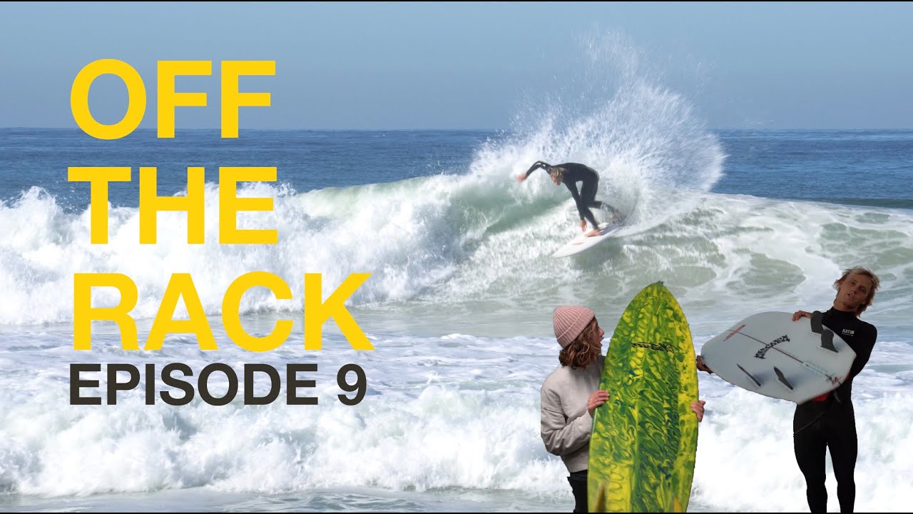 Usedsurf’s OFF THE RACK Episode 9 - Ian and Leah surf Barreling Beach Break and Trestles!