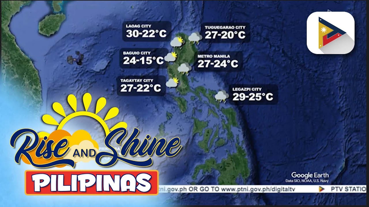 Shear line, patuloy na nakakaapekto sa Bicol Region at Western Visayas
