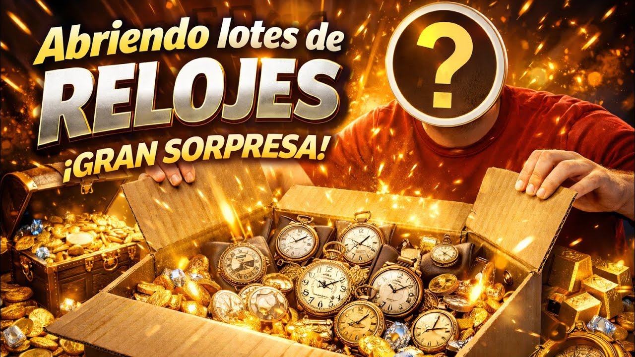 Abriendo un lote de Relojes - ¡Salió una Sorpresa! 