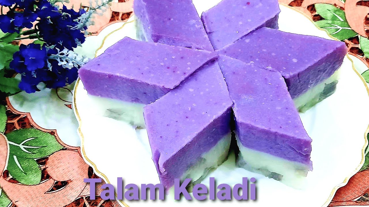 Talam Keladi Lemak Manis Sukatan Cawan. Versi K.Ani.