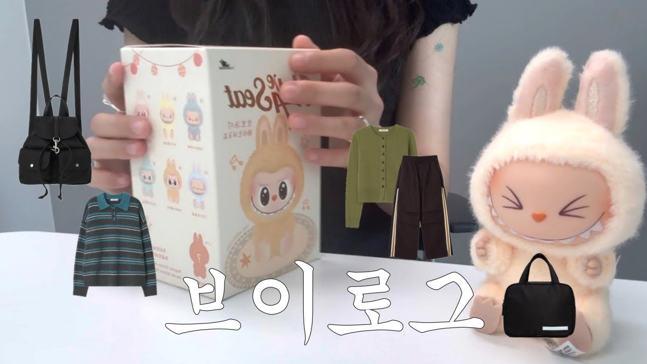 직장인 브이로그 | 김대리의 출근하고 언박싱하고 문손잡이 고치고 가을 옷 사냥 다니는 일상 | 라부부 | 한남동 치미창가 맛집 | 망고매니플리즈,스무스무드,비터셀즈