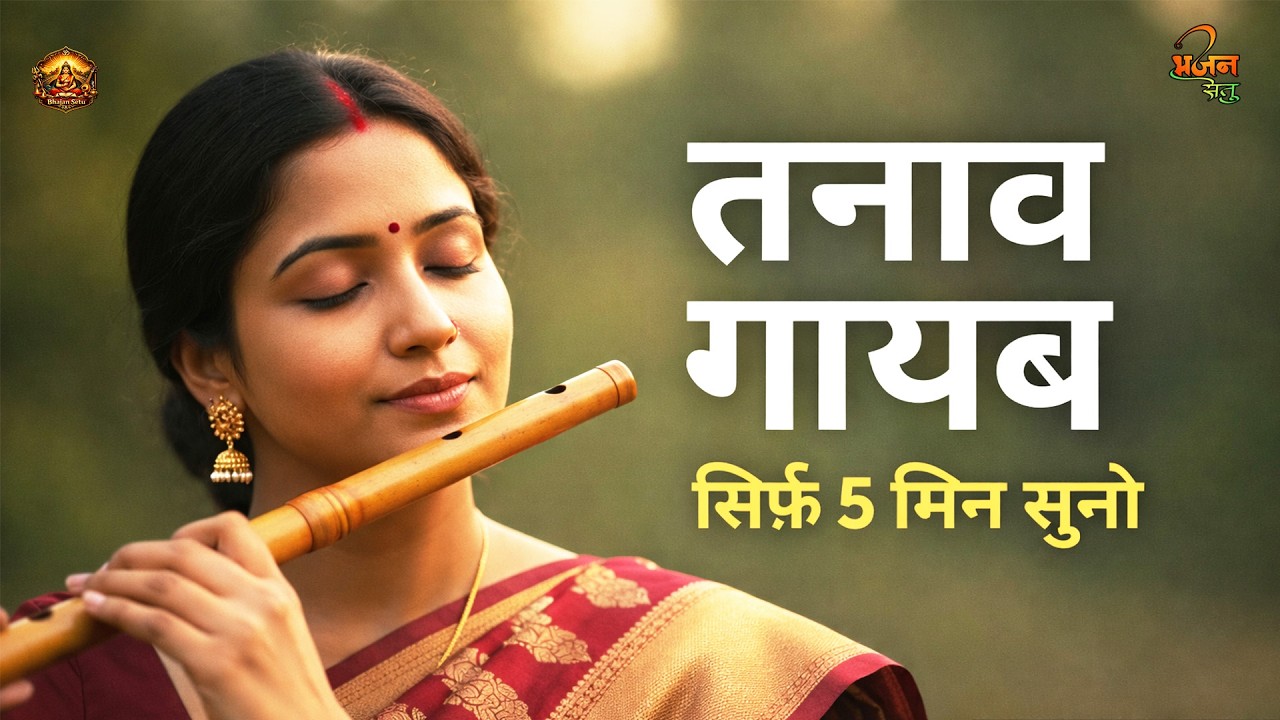 मन को तुरंत शांति दे | मेडिटेशन और रिलैक्सेशन के लिए फ्लूट म्यूजिकतनाव गायब, मन शांत | Flute Music