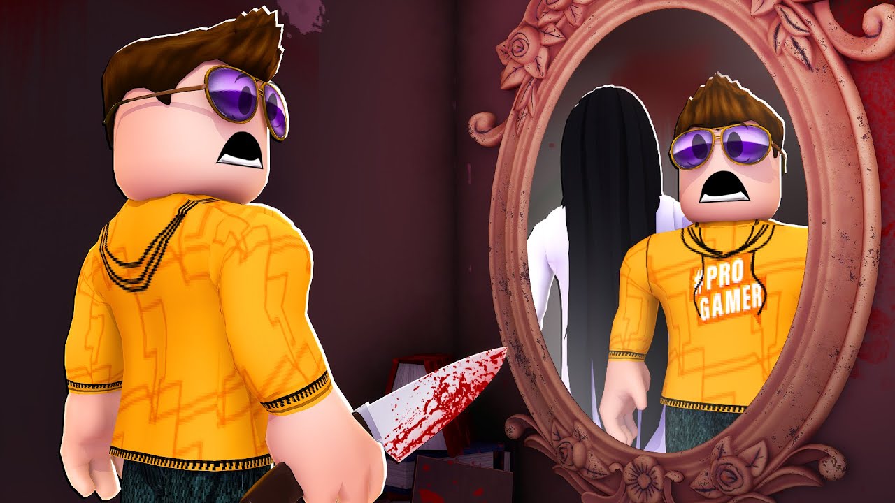 Lille spejl på væg... HVEM FANDEN ER DU?!😨 - Roblox Mirror Story Chapter 2