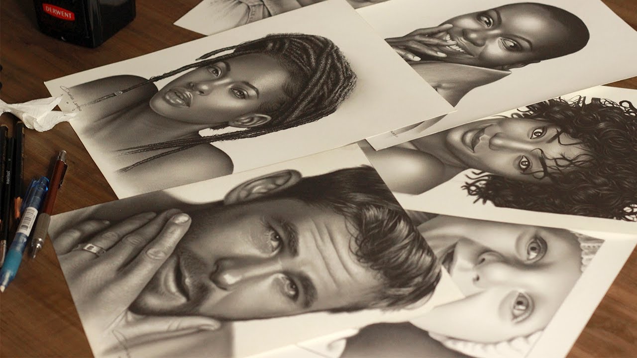 Desenhos Realistas que formam artistas