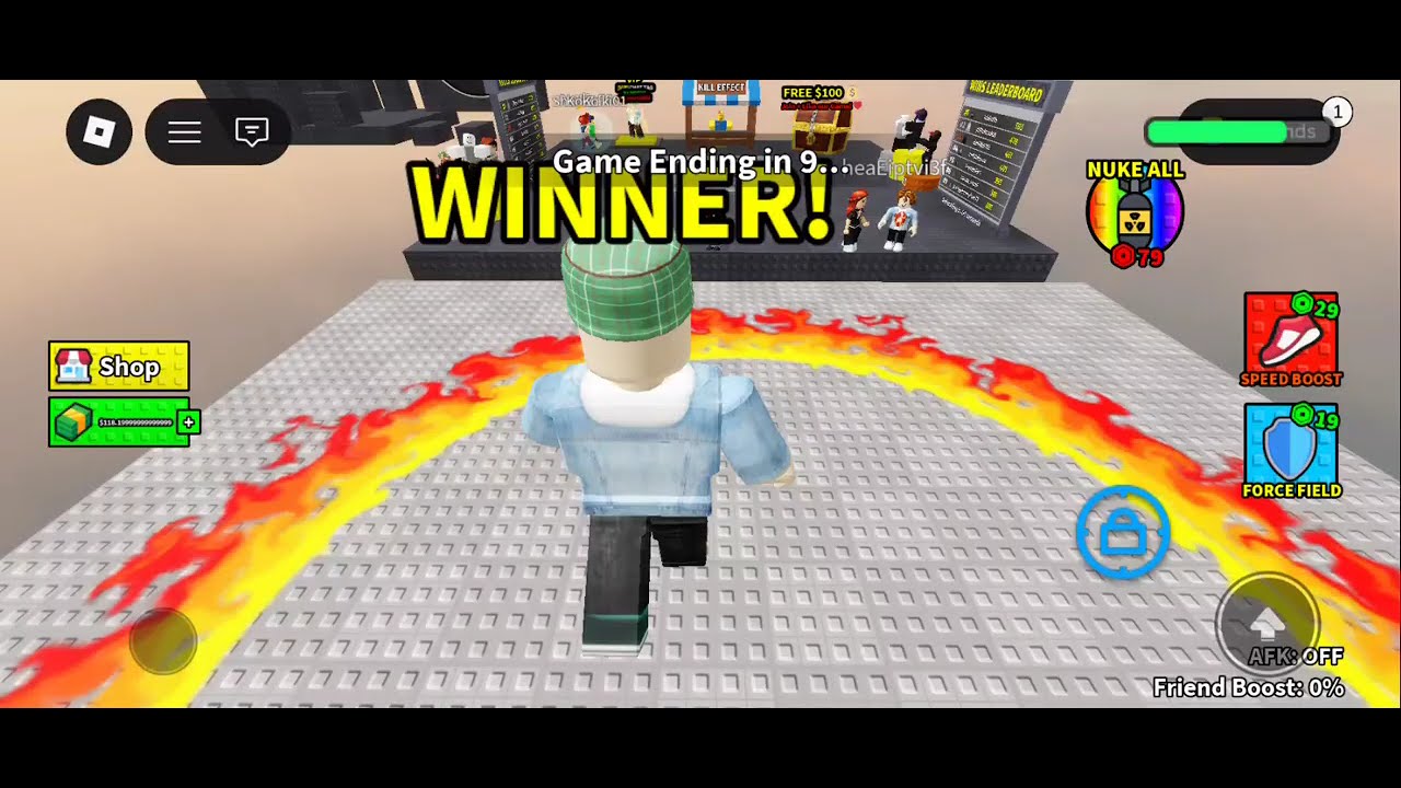 PLaying Time Bomb Game On Roblox