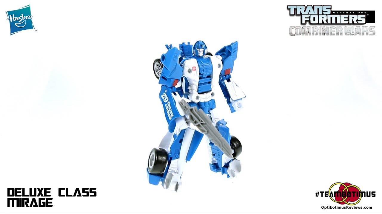 Video Review of the Transformers Combiner Wars: Deluxe Class Mirage