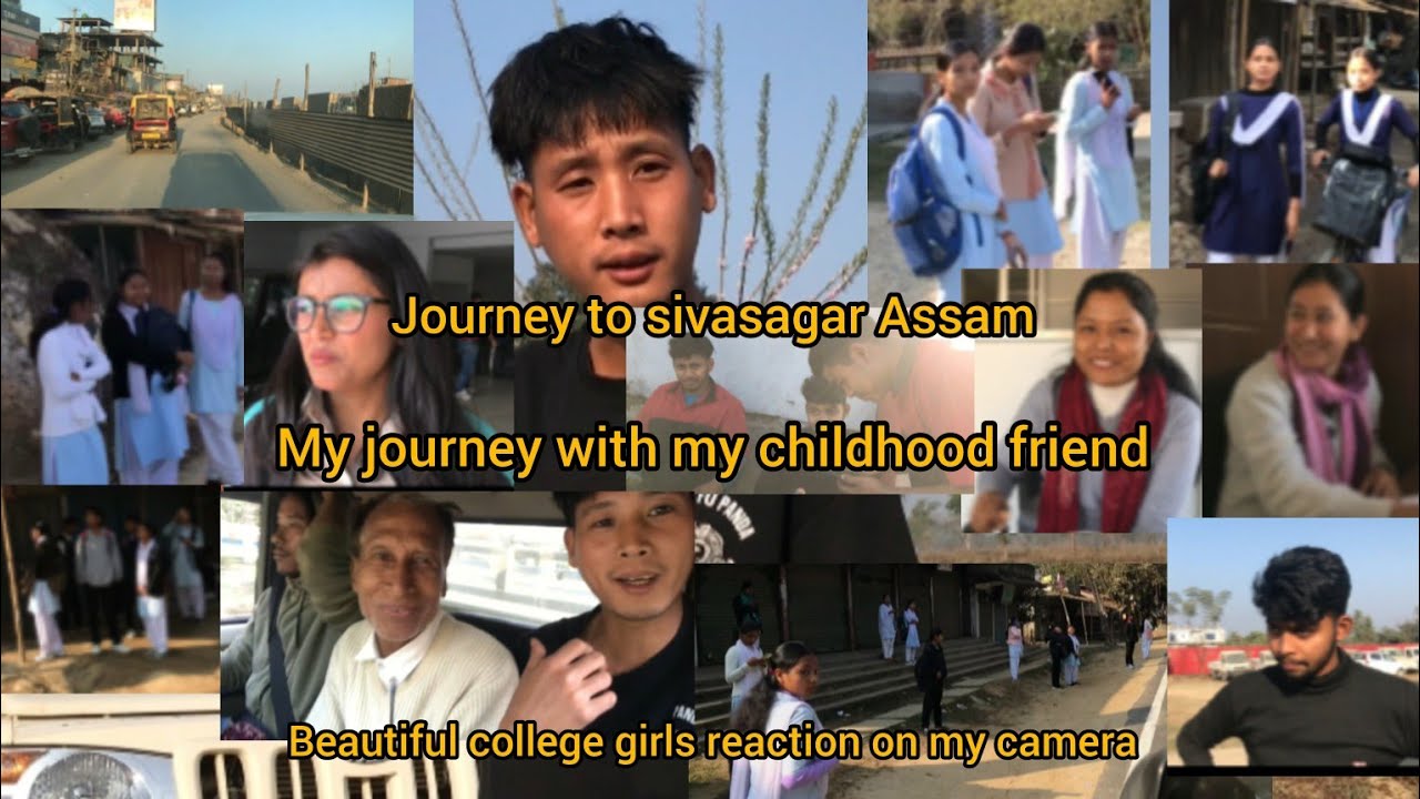 Sivasagar girls my journey @Petsakvlogs #viralvideos #funny #journey 