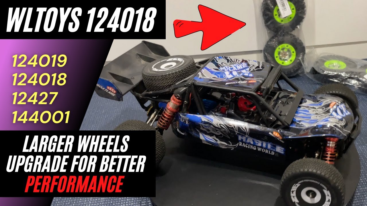 Wltoys 124018 Off Road Wheels Upgrade For Better Performance