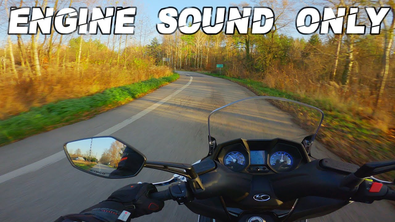 Kymco Downtown 125i - Raw Onboard - Stock Exhaust