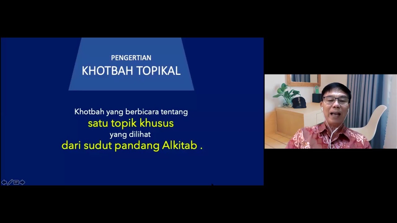 SAAT Online Course - Tips Menyusun Khotbah Ekspositori Topikal
