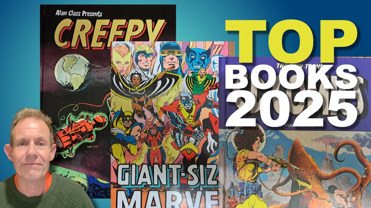 TOP BOOKS Bought 2025 Comics Films etc